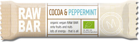 Mols Organics Raw Bar Cocao & Peppermint Ø - 45 g