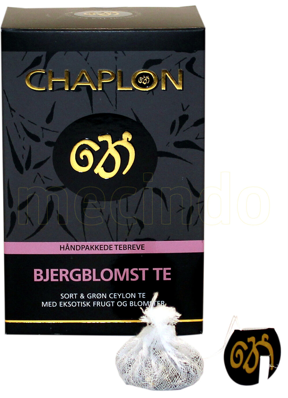 Chaplon Bjergblomst Sort/Grøn Te Ø - 15 Poser
