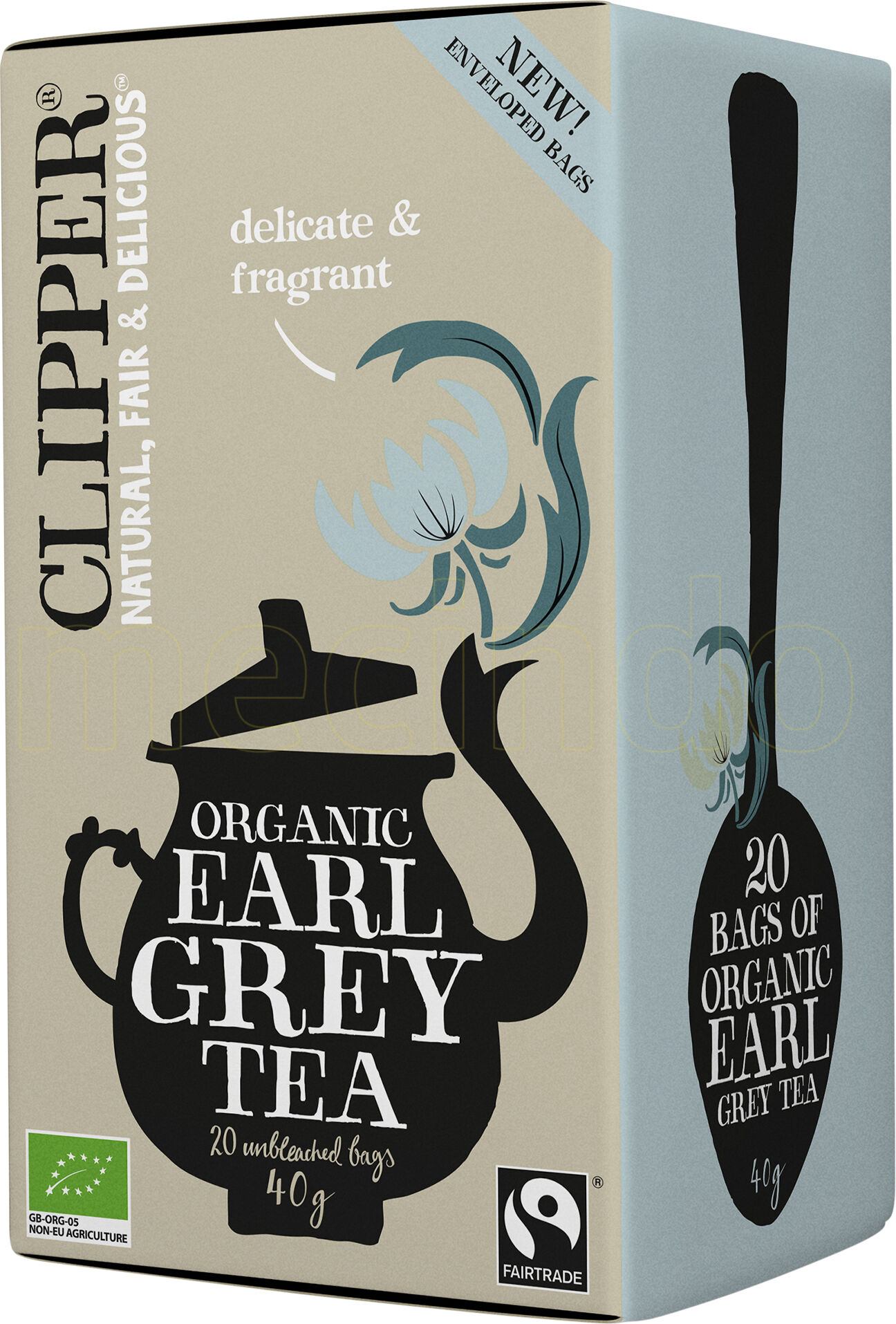 Clipper Earl Grey Te Ø - 20 Poser