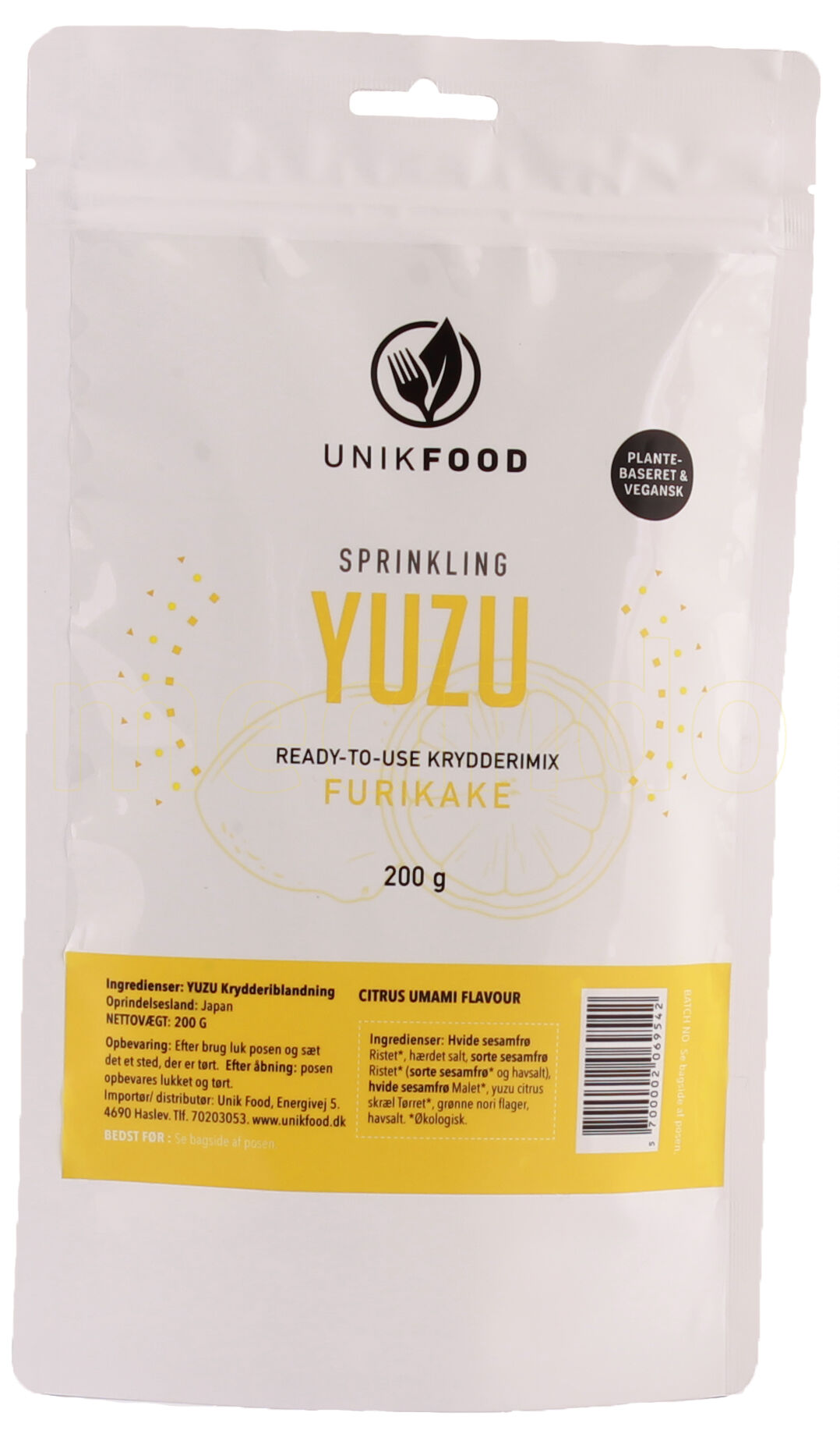 Unik Food UnikFood Furikake Yuzu Krydderimix - 200 g