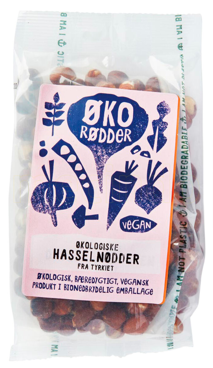 Øko Rødder Hasselnødder Ø - 200 g