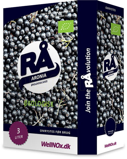 WellNOx RÅ Aronia Juice Bag in Box Ø - 3 Liter