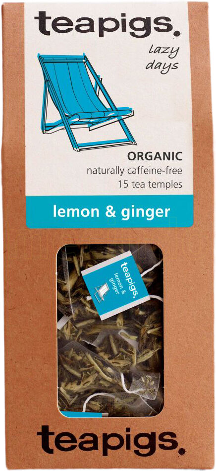 Teapigs Urtete Lemon & Ginger Ø - 15 Poser