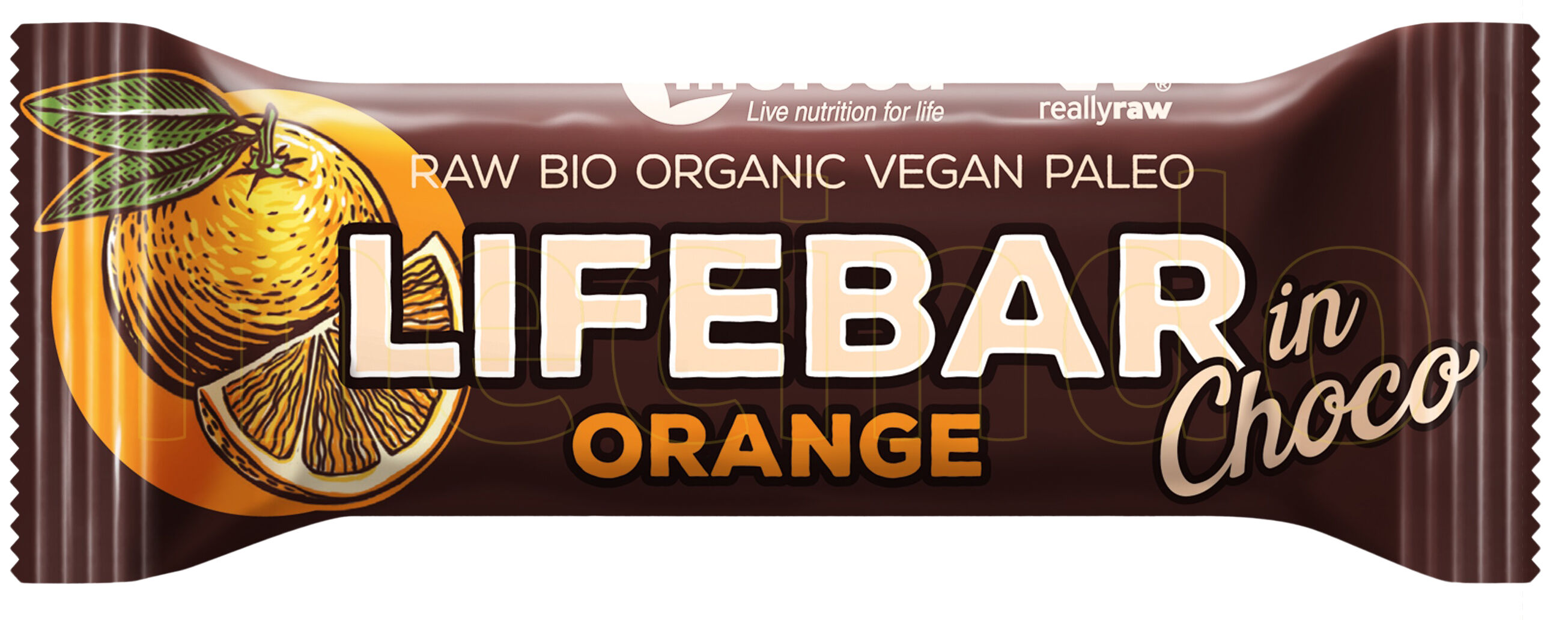 Lifefood Lifebar Inchoco Orange Raw Ø - 40 g