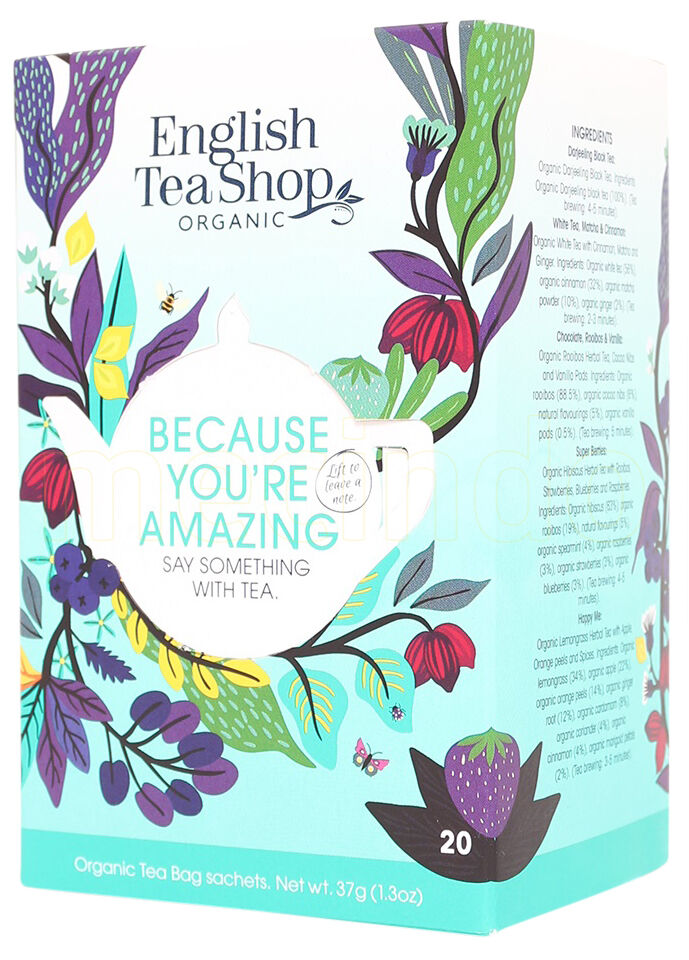 English Tea Shop Because You´re Amazing Te Ø - 20 Poser