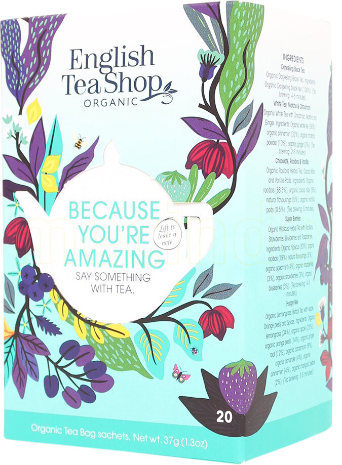 English Tea Shop Because You´re Amazing Te Ø - 20 Poser