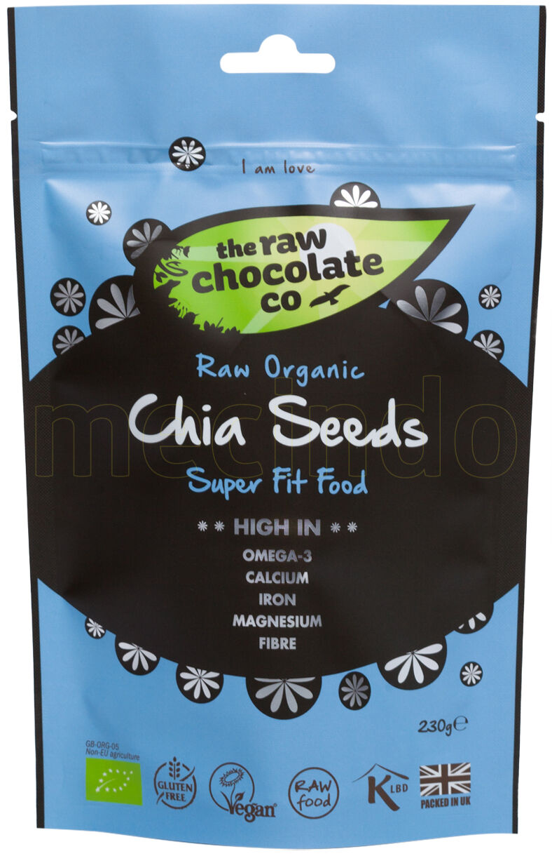 The Raw Chocolate Company The Raw Chocolate Co. Raw Chia Seeds Chiafrø - 230 Gram