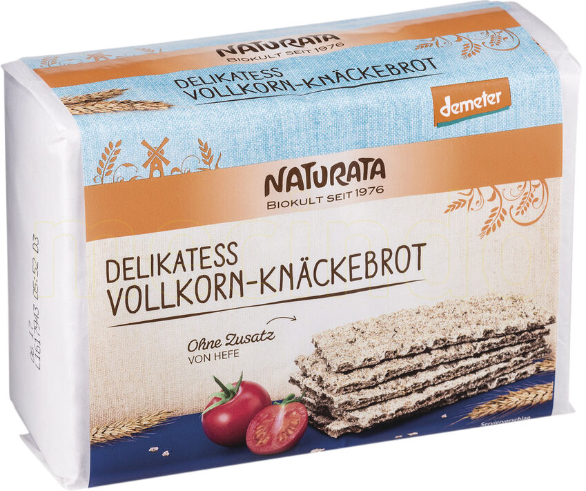 Naturata Fullkorn Knekkebrød Med Sesam Ø - 250 g