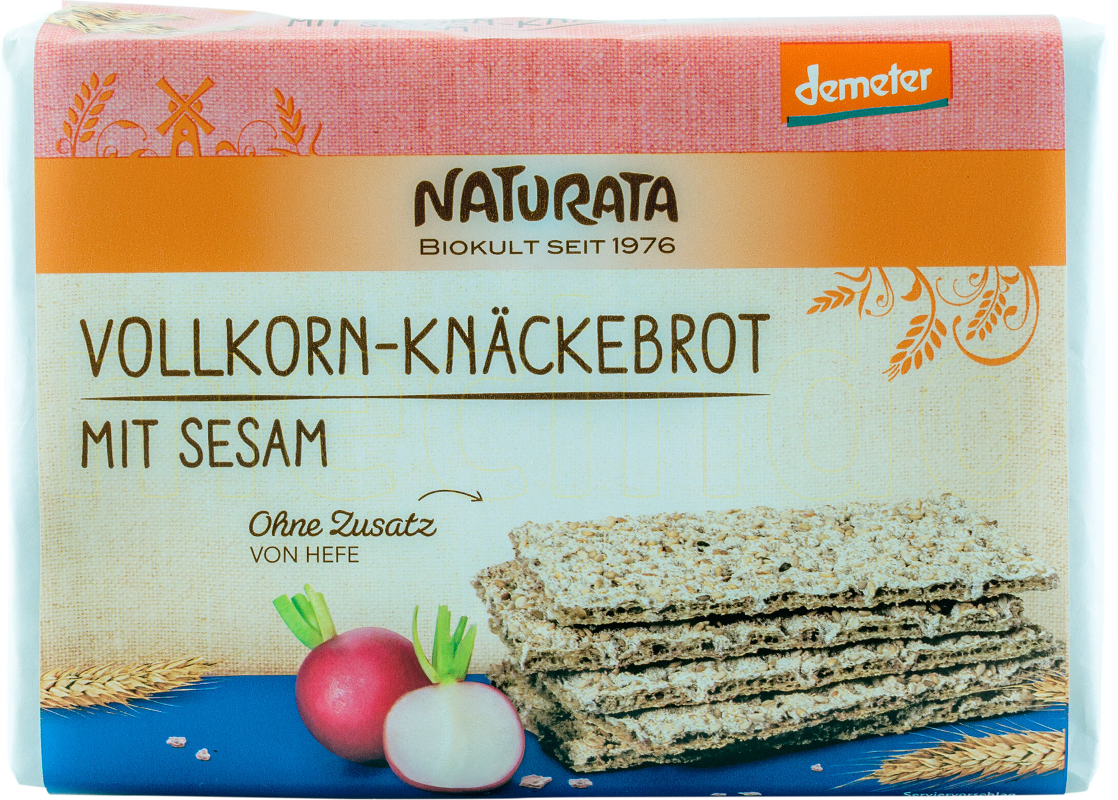 Naturata Knekkebrød Med Sesam Ø - 250 g