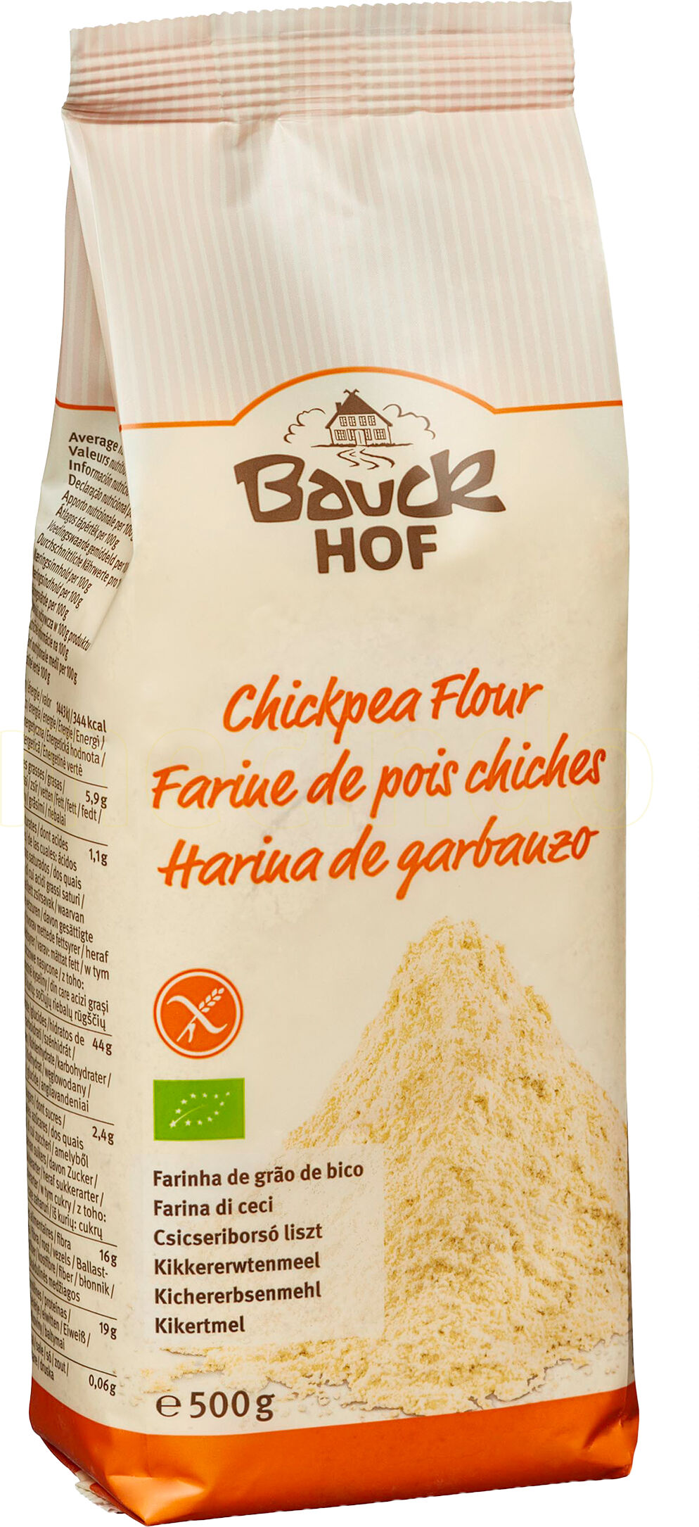 Bauckhof Kikertmel Glutenfritt Ø - 350 g