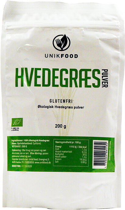 Diet-food Diet Food Hvedegræs pulver Økologisk - 200 g