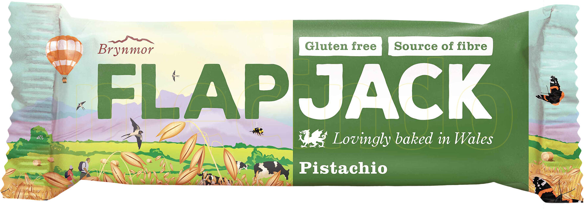 9Brand Foods Flapjack Pistacie - 80 g