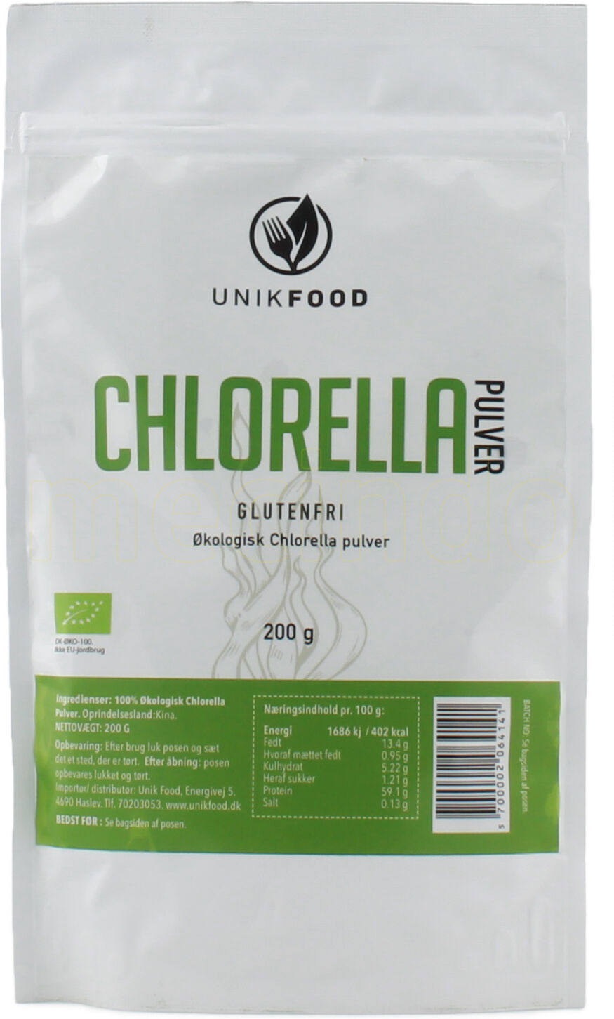 Diet-food Chlorella pulver Ø - 100 g