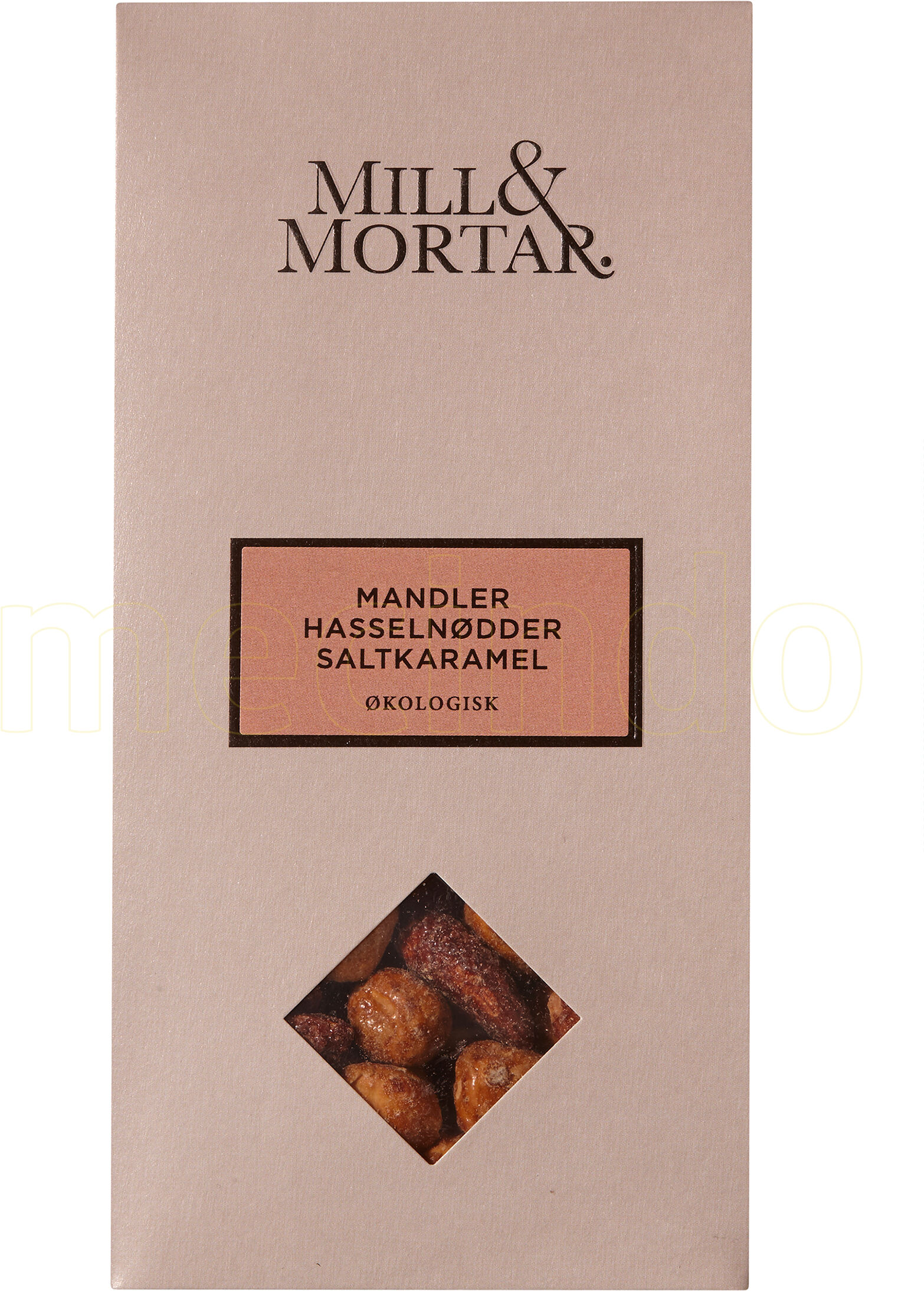 Nutty Munch Mill & Mortar Mandler & Hasselnøtter Med Saltkaramell - 100 g