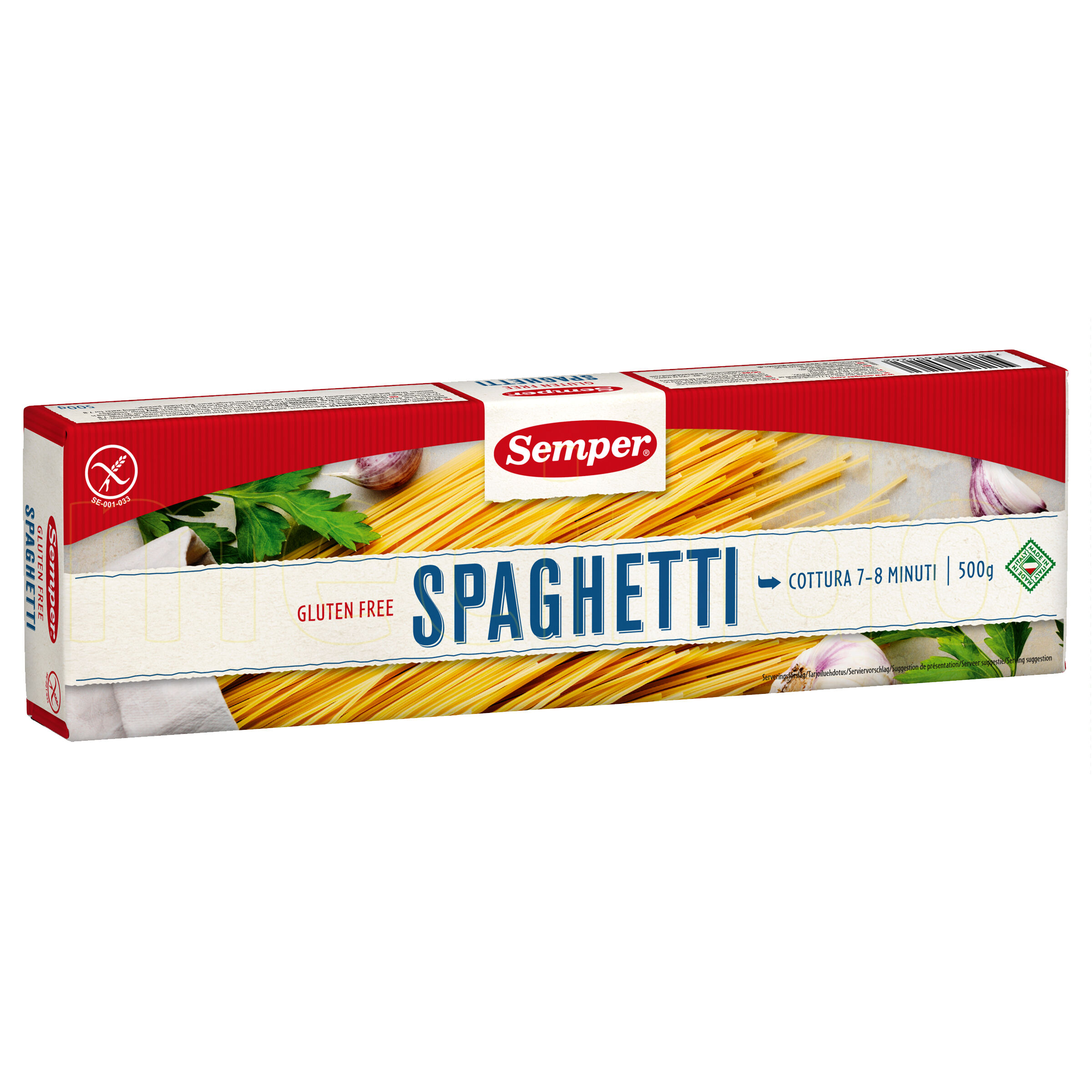 Semper Spaghetti glutenfri - 500 g
