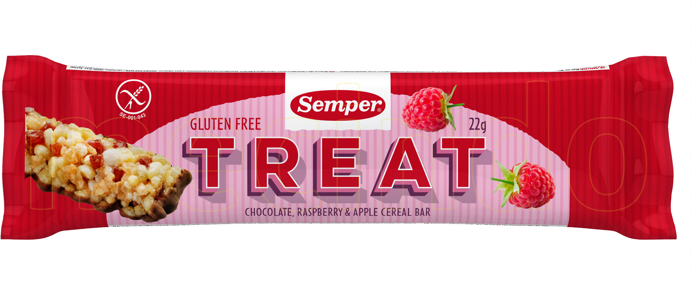 Semper Bar Treat Glutenfri - 22 g