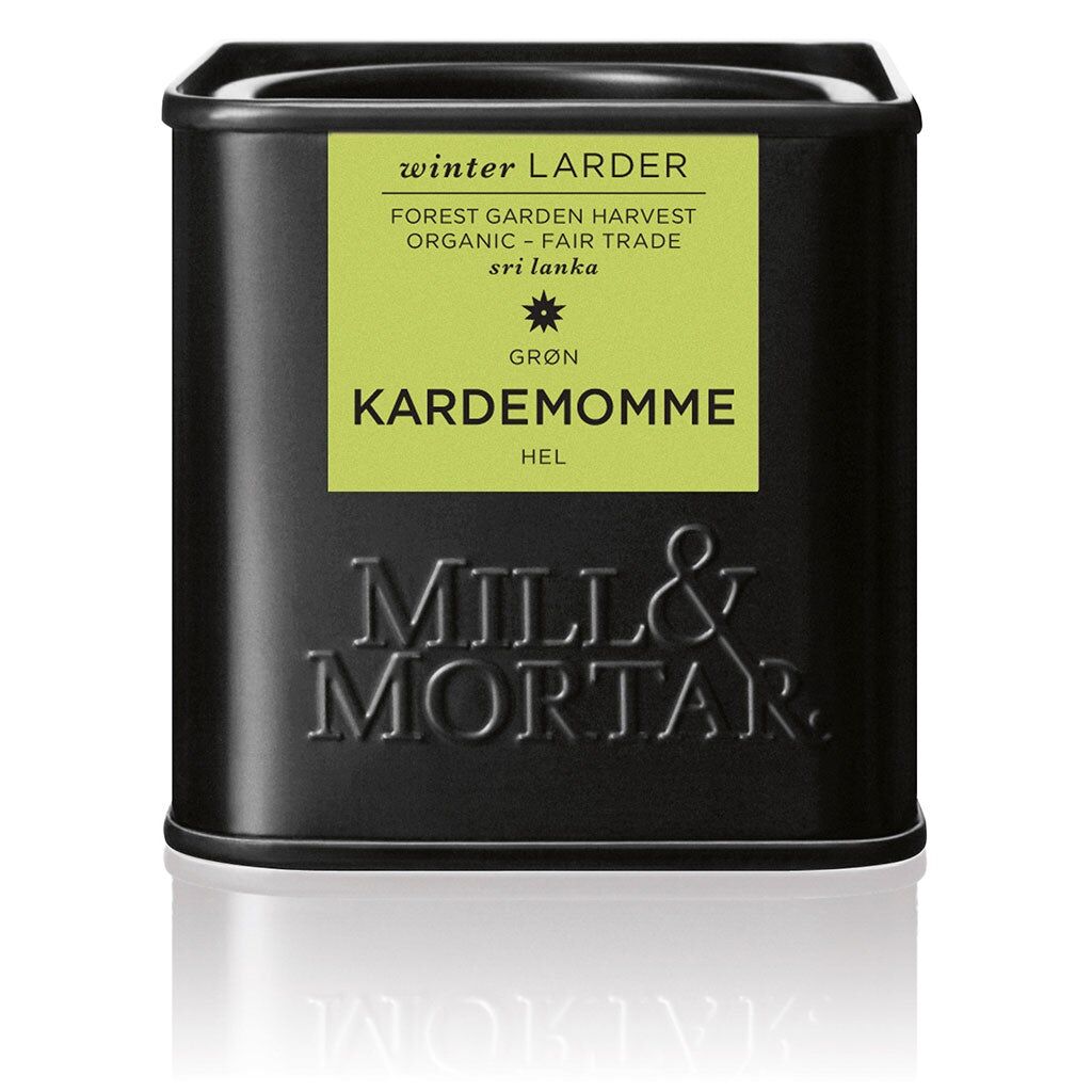 Mill & Mortar Kardemomme, Hel Ø - 25 g