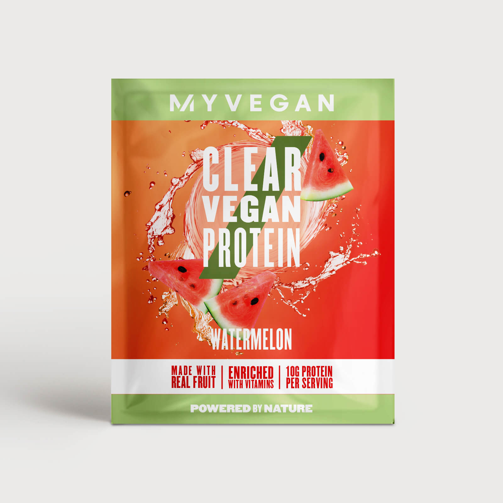 Myvegan Klar vegansk protein (prøve) - 16g - Vannmelon