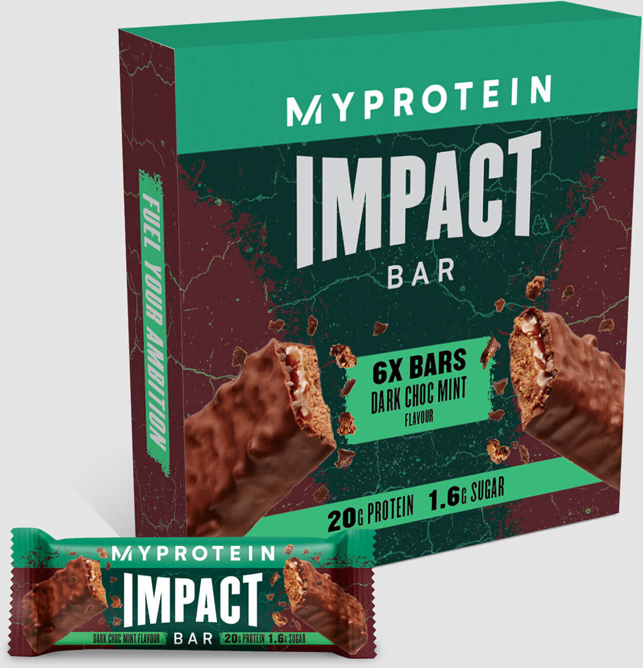 Myprotein Impact proteinbar - 6Bars - Dark Chocolate Mint