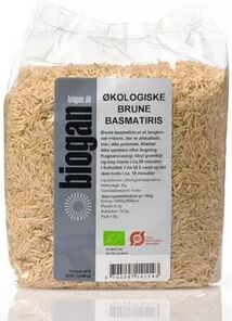 Biogan Basmatiris brune Ø - 1 kg