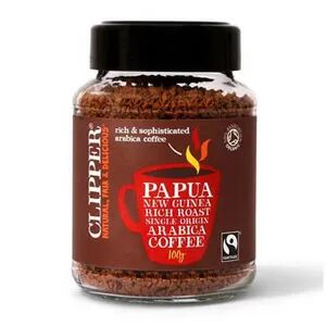 Clipper Instant Coffee Papua Ny-Guinea Økologisk (Clipper) - 100 gr