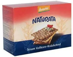 Naturata Knekkebrød med sesam - Ø - 250 g