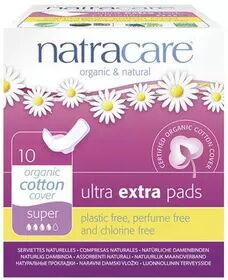 Natracare ultra extra bindsuper - 10 stk.