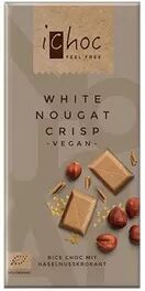 iChoc White Nougat Crisp Vegan Ø - 80 g