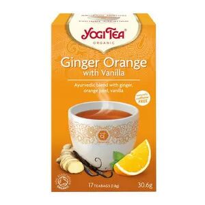 Yogi Tea Ginger Orange w/vanilla Ø - 17 poser