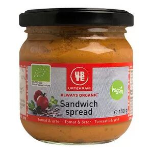 Urtekram Food Urtekram Sandwich spread tomat/urter Ø - 180 gr