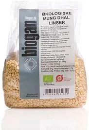 Biogan Mung Dhal Linser Ø - 500 g