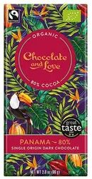 Chocolate and Love Chocolate Panama 80% Ø - 80 gr