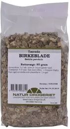 Natur-Drogeriet Tørkede Bjørkeblad - 80g