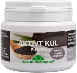 Natur-Drogeriet Aktivt kull, pulverisert - 80 g