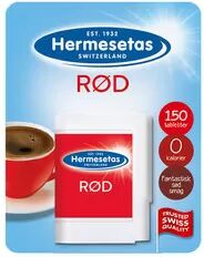 Hermesetas Rød - 650 stk