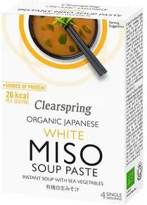 Clearspring Miso Soup Paste hvit m. tang 4x15 g Ø - 60 g