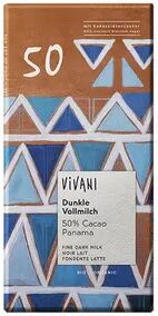 Vivani Santo Domingo Sjokolade 50% Ø - 80 gram