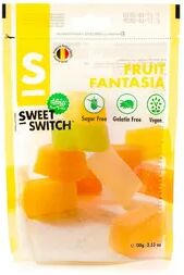 Sweet Switch Fantasia Vingummi gelé innpakket sukkerfri - 100 g