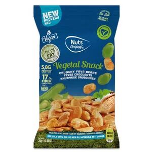 Nuts Original Crunchy Fava Beans Seasalt & Quinoa - 25 g