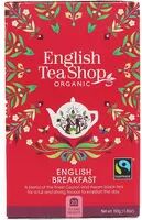 English Tea Shop Økologisk English Breakfast fra English Tea Shop – 20 teposer