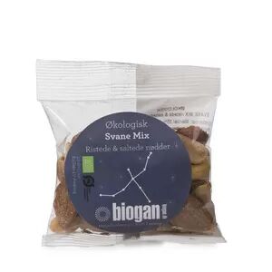 Biogan Svane Mix ristede/saltede nøtter Ø - 30 g