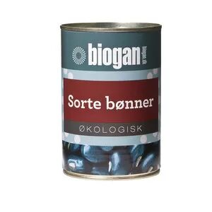 Biogan Sorte bønner Ø - 400 g