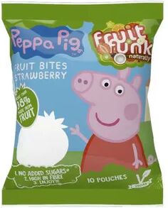 Fruitfunk Gurli Gris Peppa Pig Multibag - 100 g.