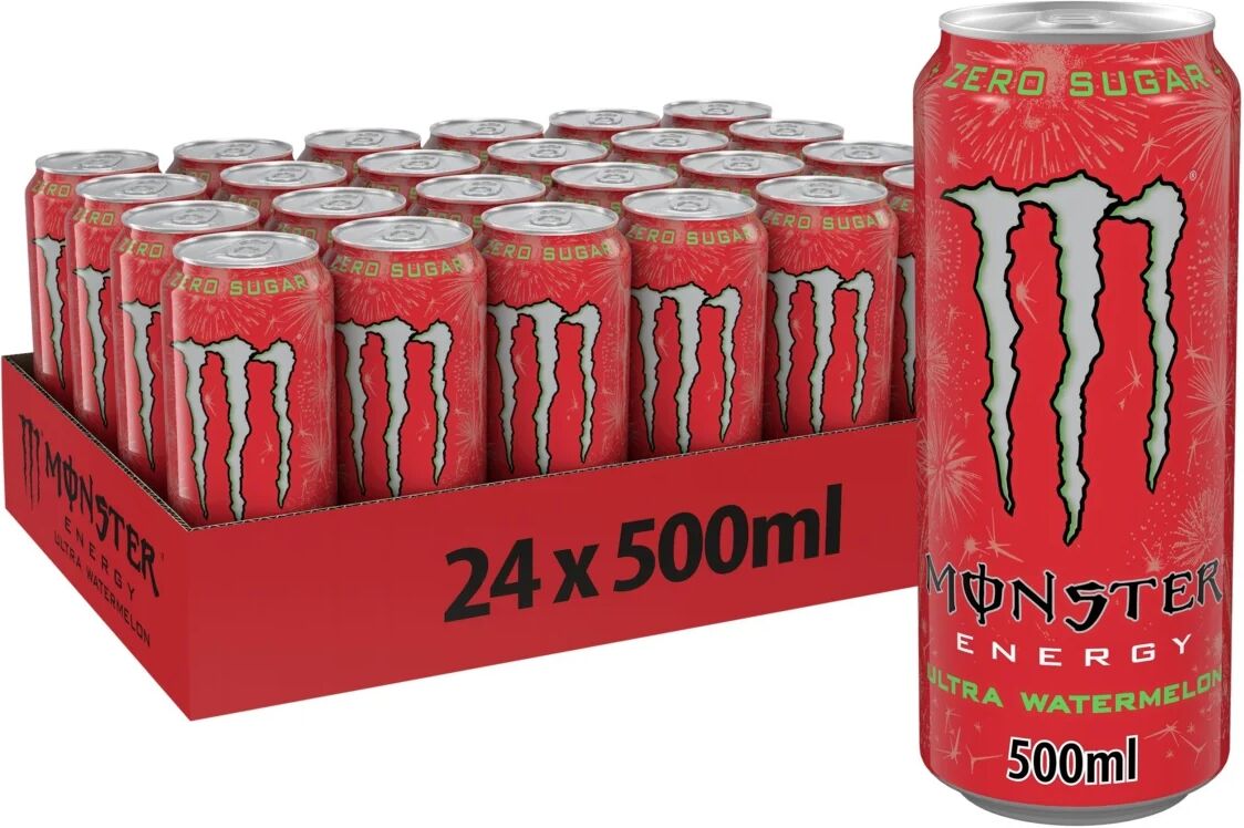 Monster Energy Ultra Vannmelon 24x500ml