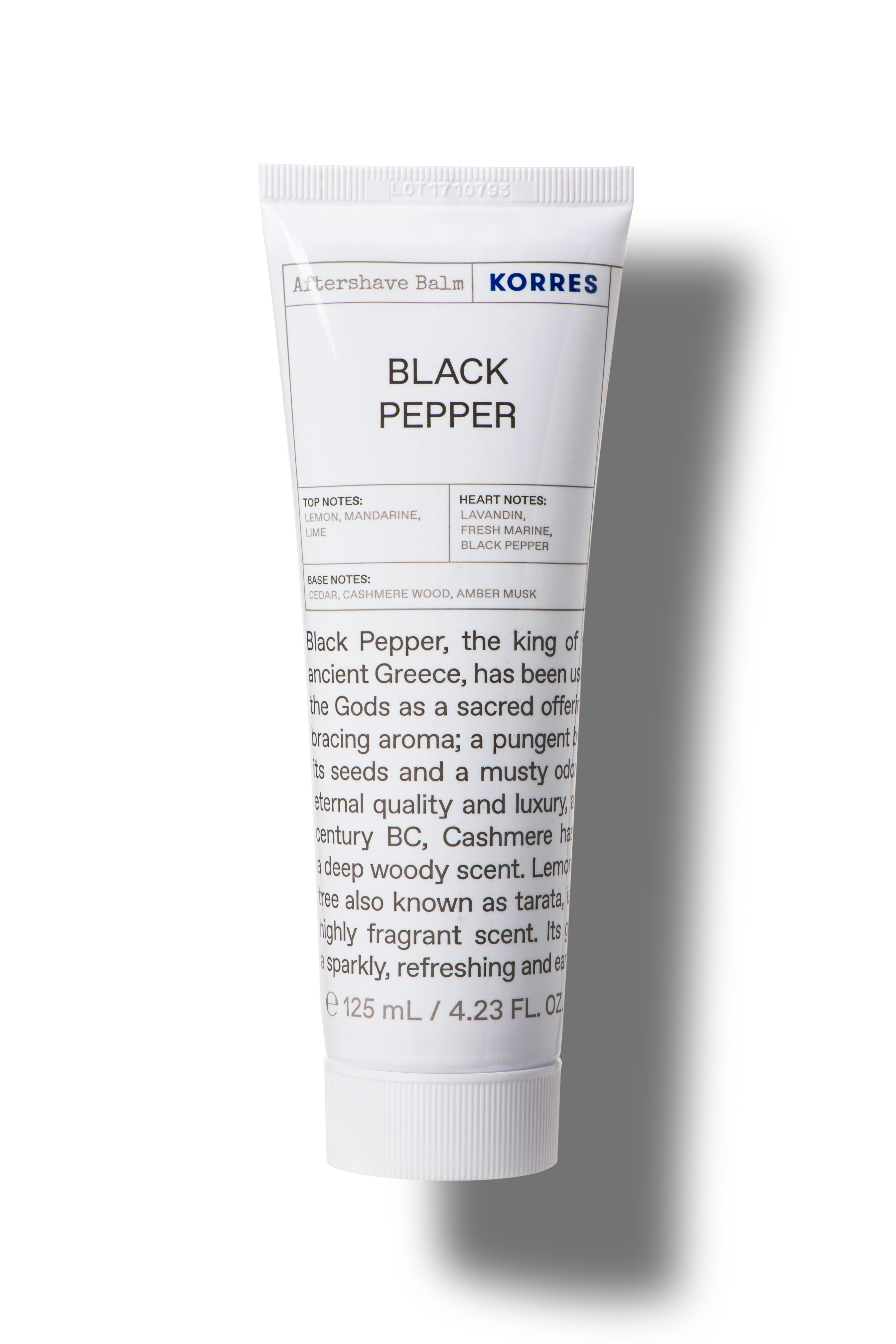 Korres Black Pepper After Shave Balm 125ml