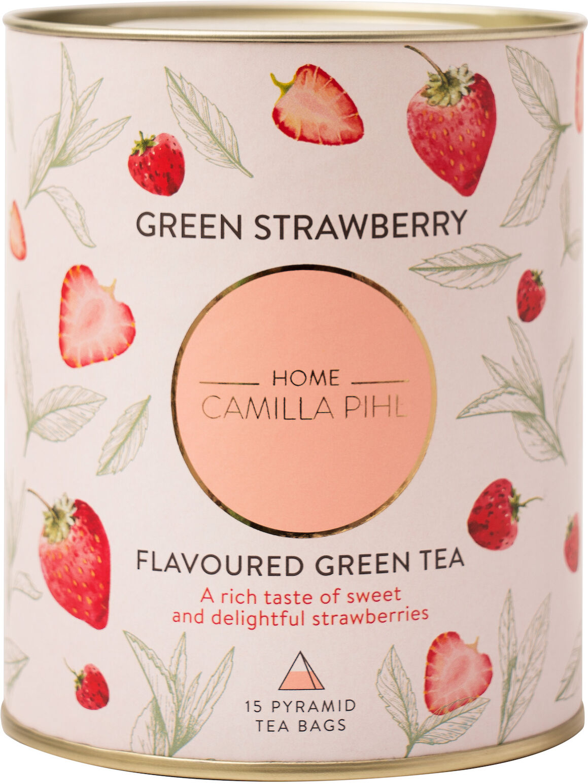 Camilla Pihl Home Green Strawberry Tea 15pcs