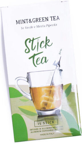 Stick Tea Herbata zielona z miętą „Mint&Green Tea“, 15 szt.