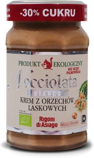 VIVIO BIO Krem z orzechów laskowych 270g Nocciolata