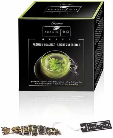 Chás do Mundo ® ExquisiTea - Chá Verde - Caixa 12 Unidades