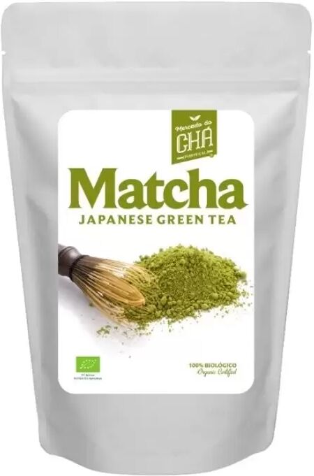 Mercado do Chá ® Chá Verde Japonês Matcha Bio - 70grs